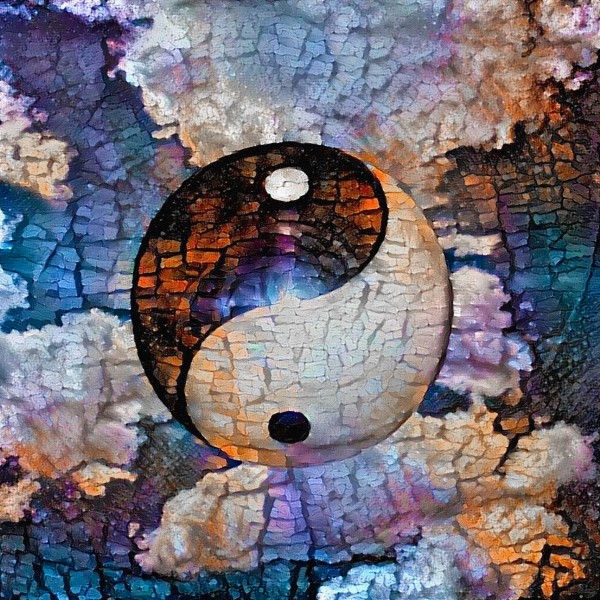 Yin Yang sign by Bruce Rolff